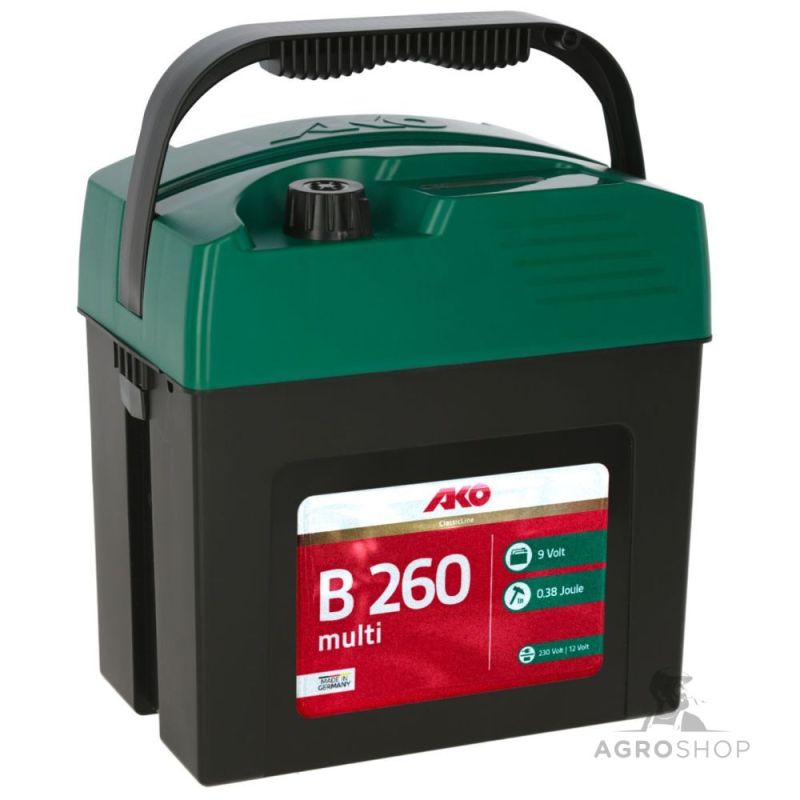 Sähköpaimen AKO Compact Power B260 multi 0,38J 9V/12V/230V